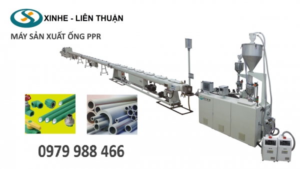 Dây chuyền sản xuất ống nước nóng lạnh PPR – PE – RT
