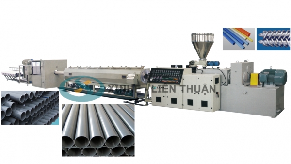 Máy sản xuất ống nhựa PVC, U-PVC, C-PVC, ống dẫn nước và ống thải nước PVC